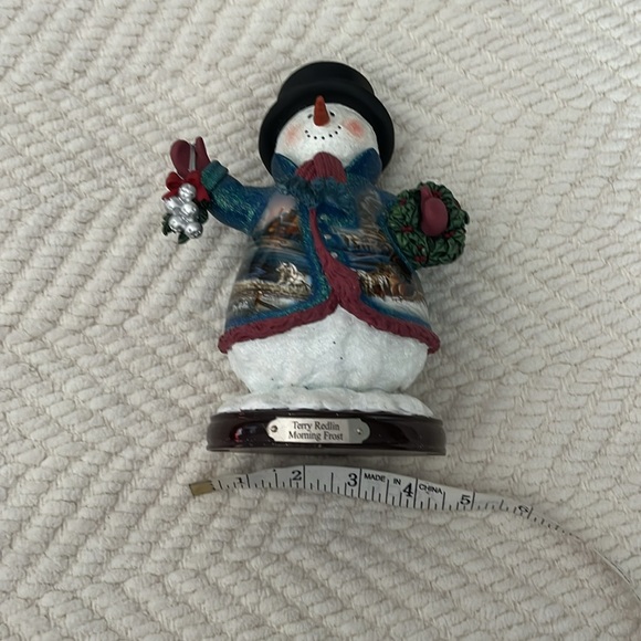 Heirloom classics snowman collection, morning frost by Terri redlin - Picture 8 of 11